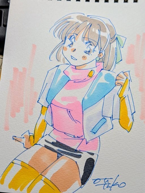 好きに描いていますスケブNo.11