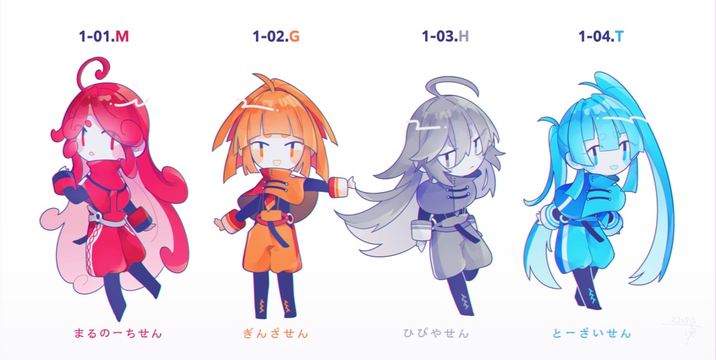 路線擬人化アクキー 01(地下)