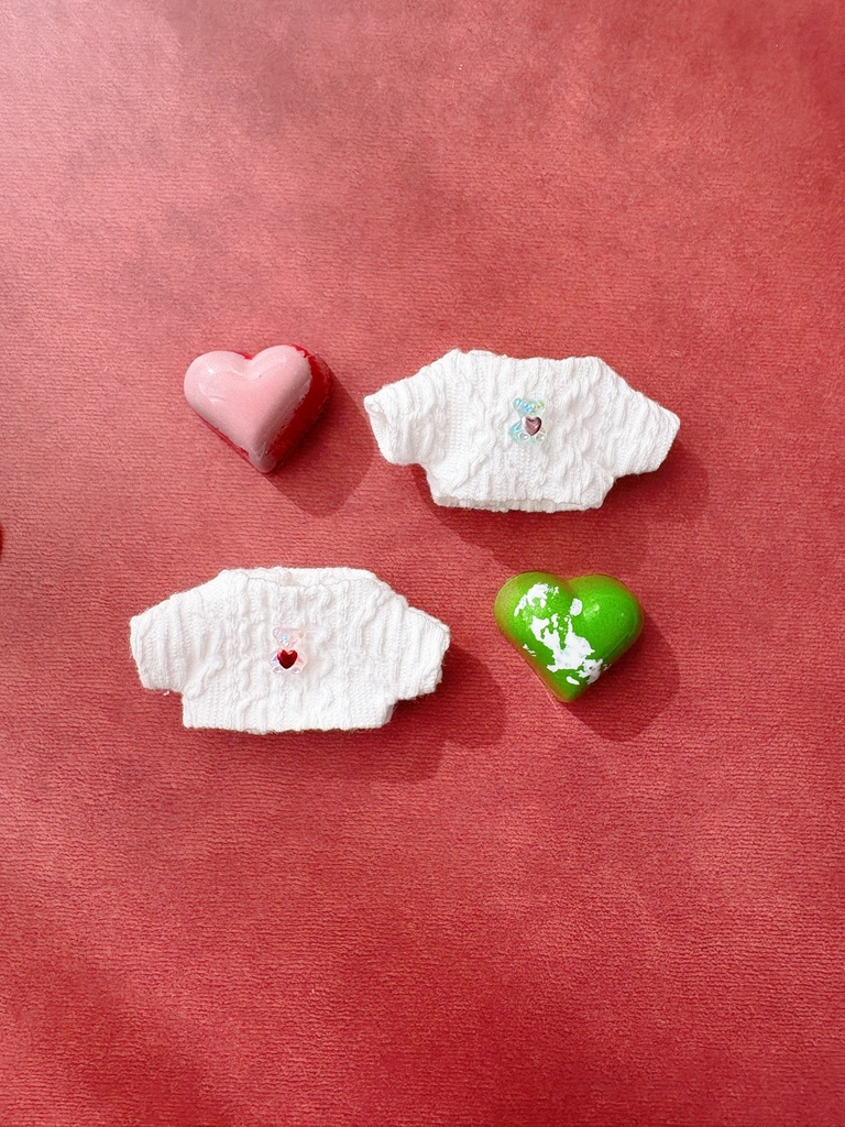 バレンタインTシャツ🖤ぷに&10cmセット