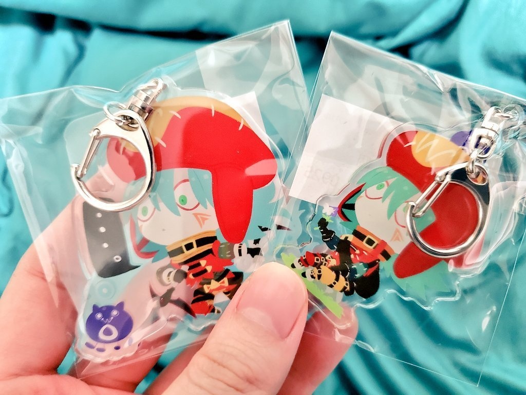 【.hack//G.U.】葬炎のカイトアクキー