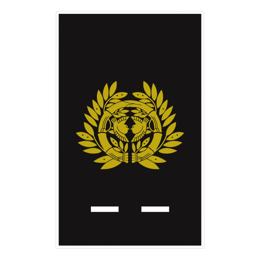 スマホスタンド 伊達政宗家紋 竹に雀 黒に金