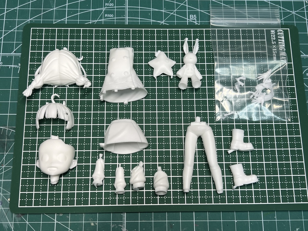 未塗装組立式レジン製ガレージキット【紲星あかり 萌 】