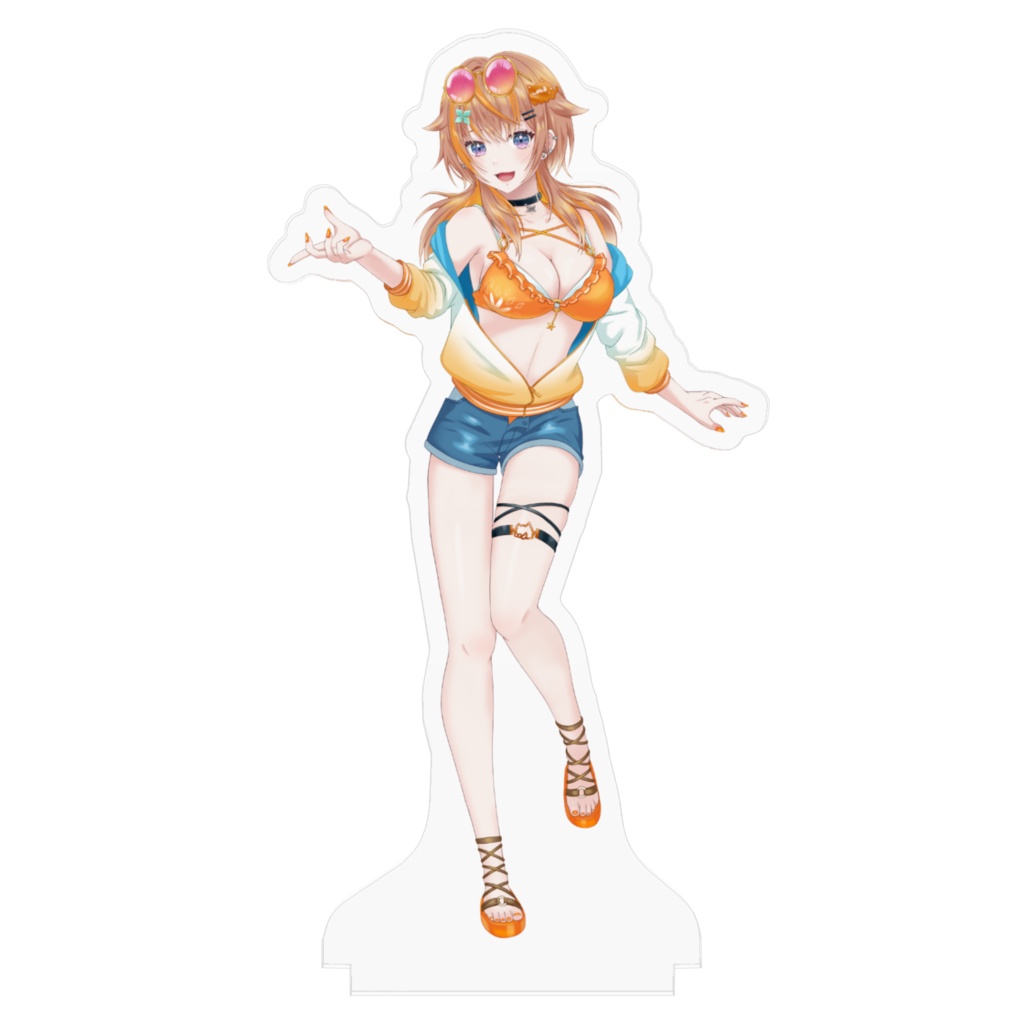 サマー朝葉のアクリルフィギュア