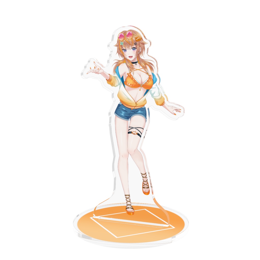 サマー朝葉のアクリルフィギュア