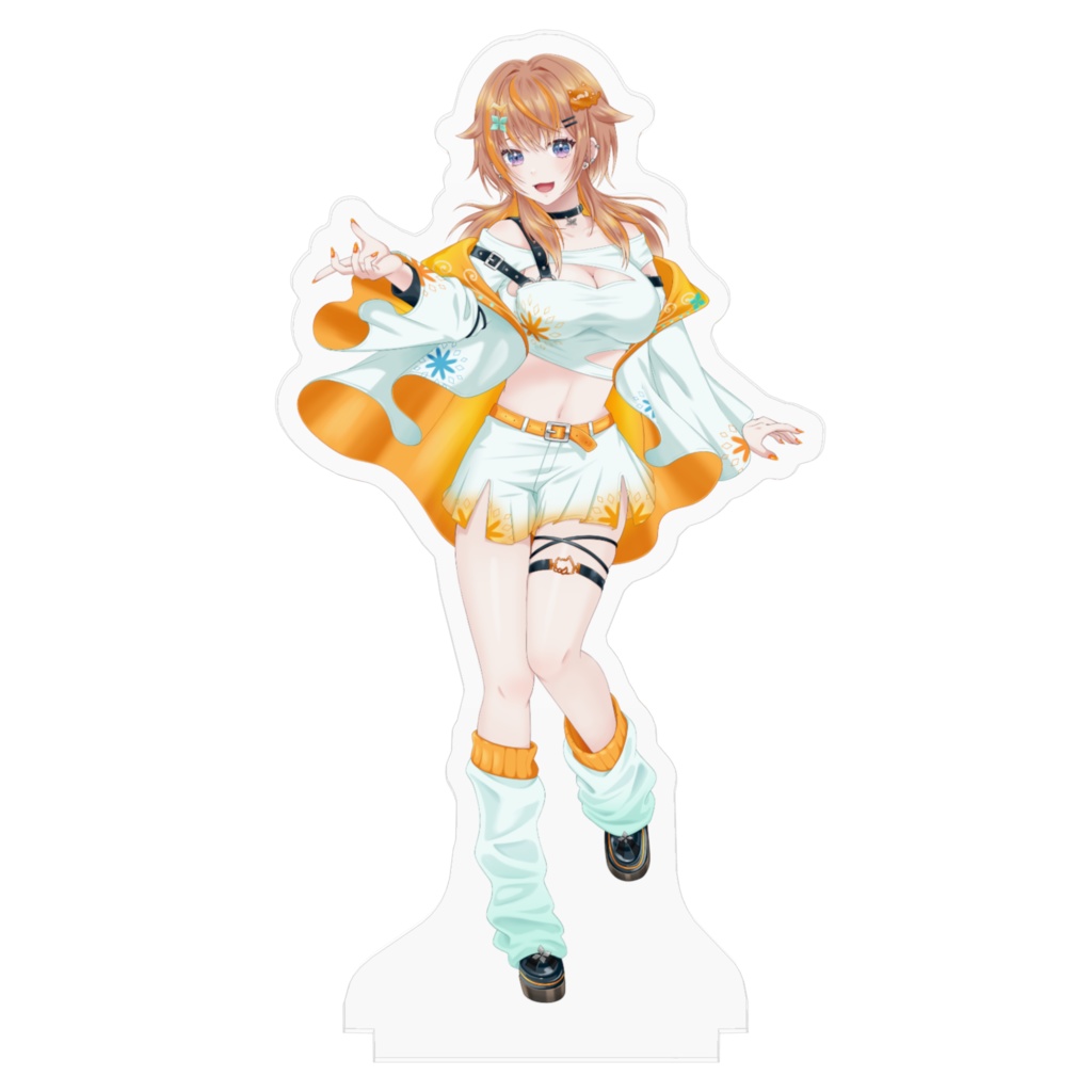 朝葉のキービジュアルフィギュア