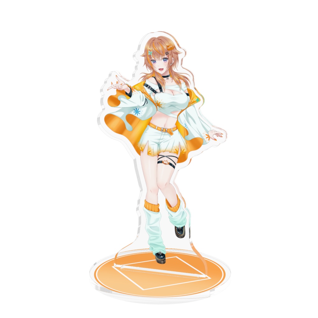 朝葉のキービジュアルフィギュア