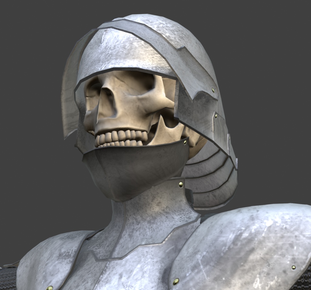 C00アバター3Dモデル アーマー