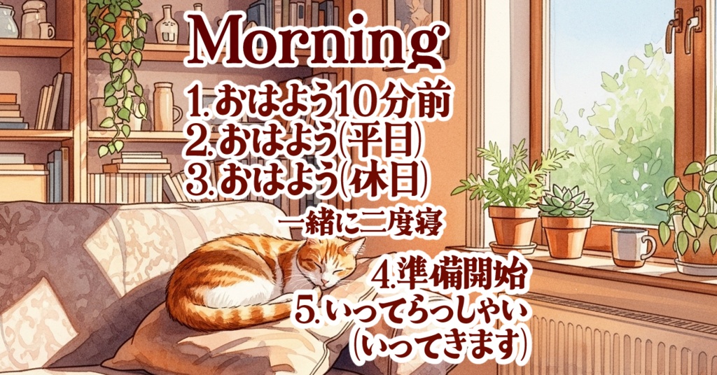 【無料あり🐱】1日密着ボイス【㊗1周年】