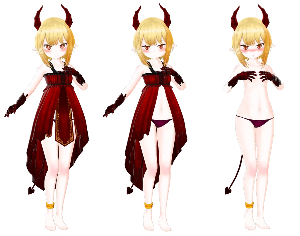 オリジナル3Dモデル(Keri)