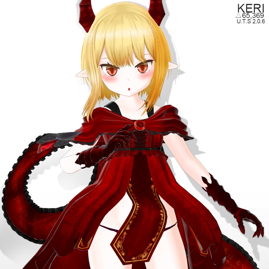 オリジナル3Dモデル(Keri)