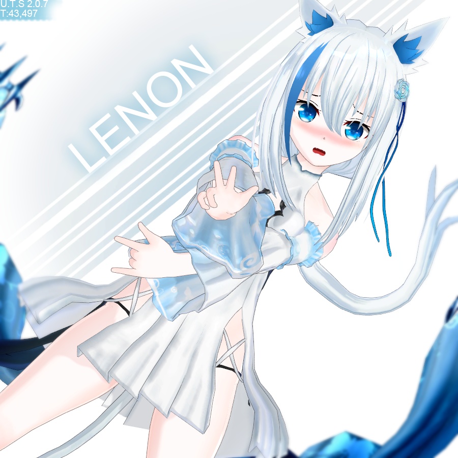 オリジナル3Dモデル(Lenon)