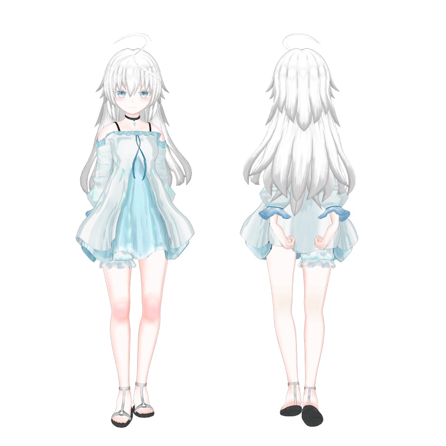 オリジナル3Dモデル(Rie)