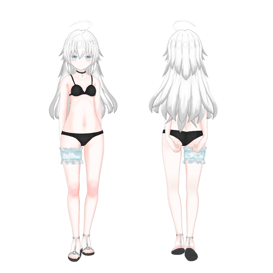 オリジナル3Dモデル(Rie)