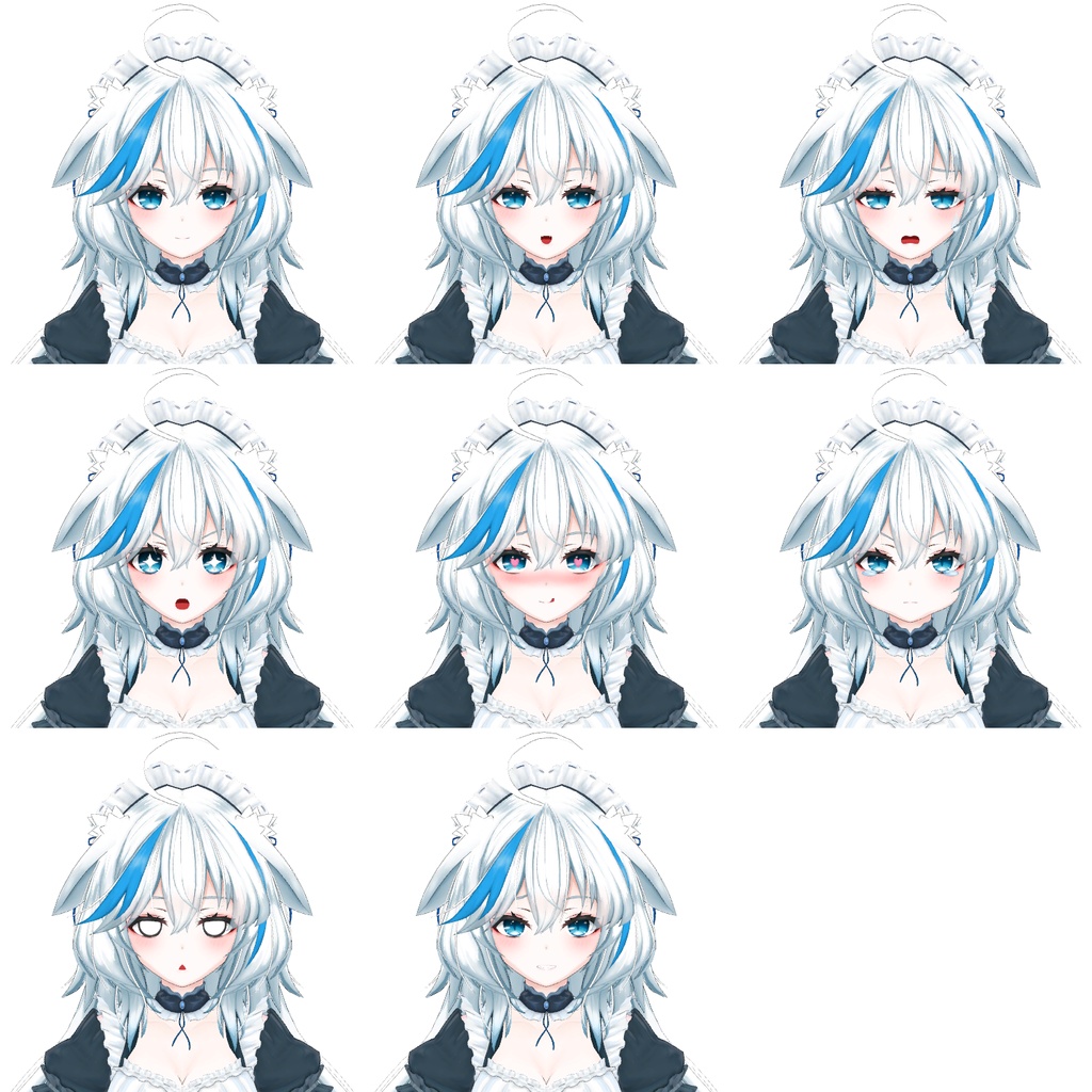 オリジナル3Dモデル(Ria)