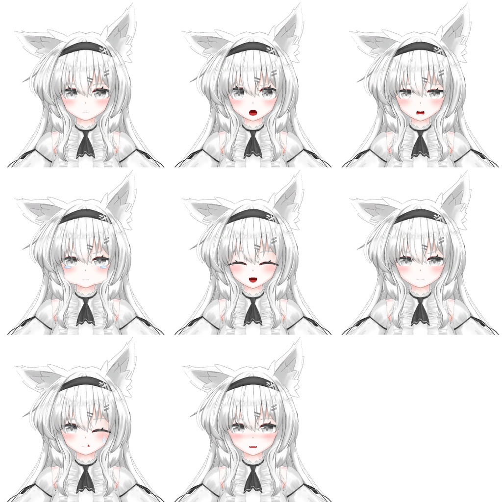 オリジナル3Dモデル(Nell)