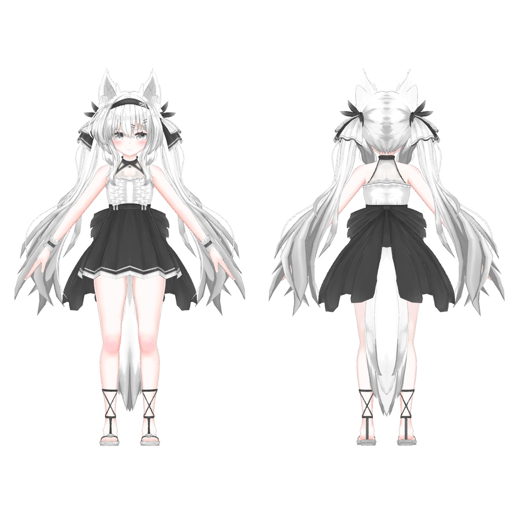 オリジナル3Dモデル(Nell)