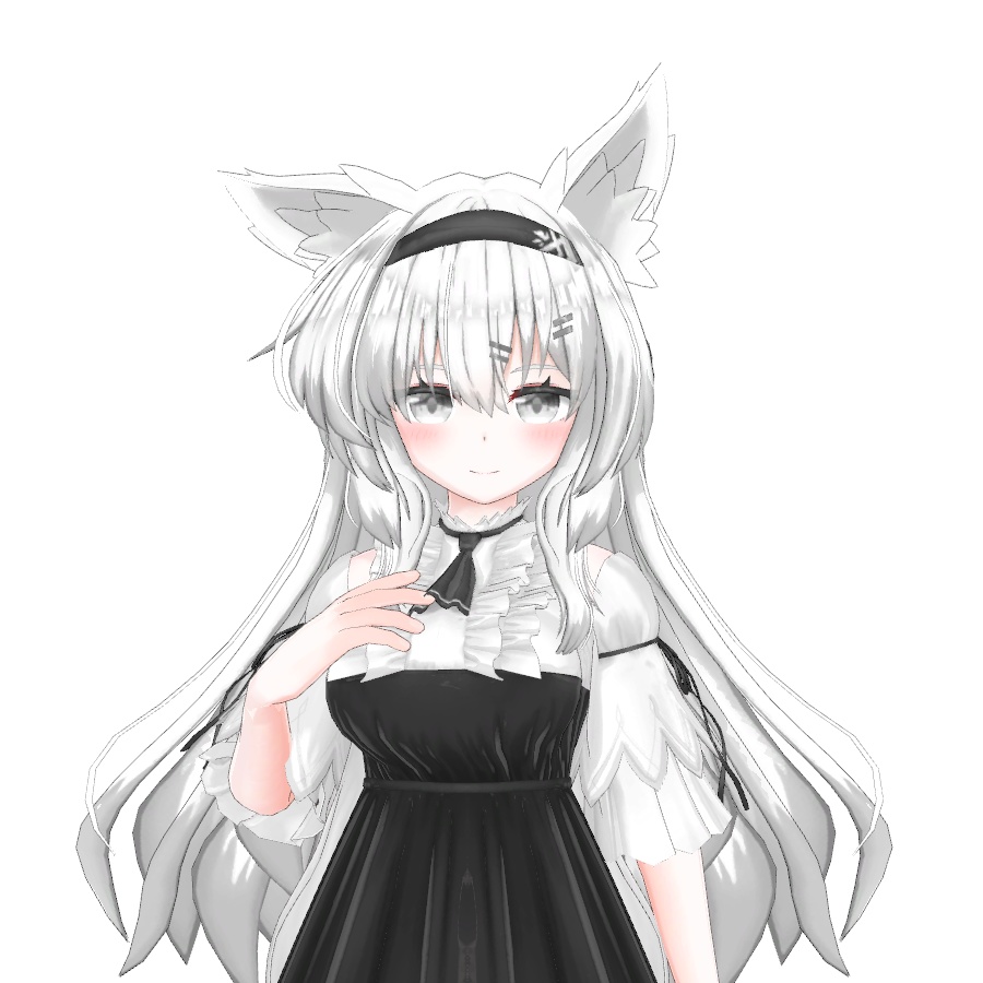 オリジナル3Dモデル(Nell)