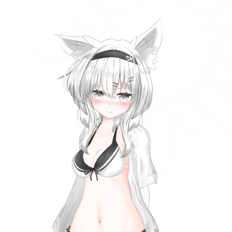 オリジナル3Dモデル(Nell)