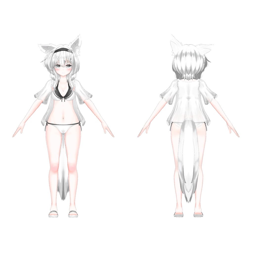 オリジナル3Dモデル(Nell)