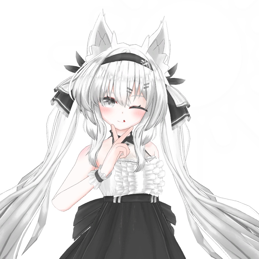 オリジナル3Dモデル(Nell)