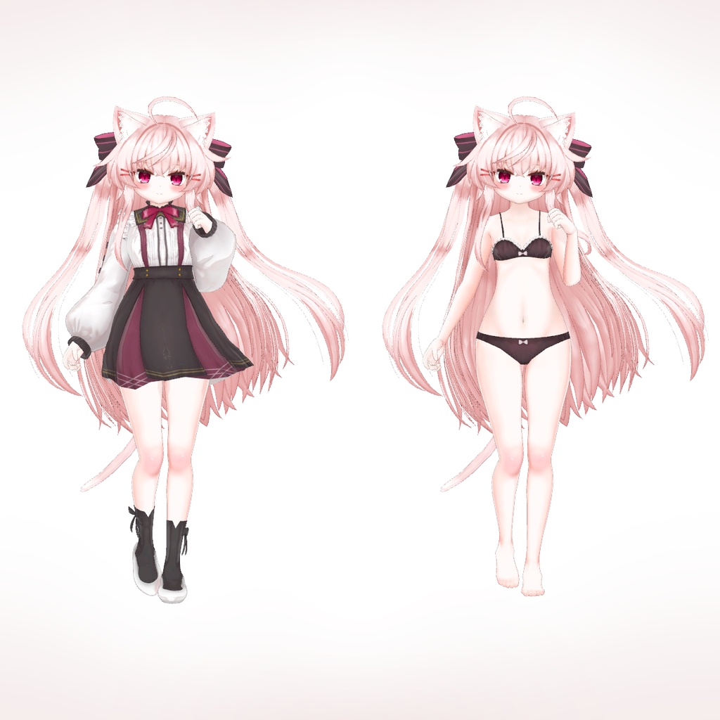 オリジナル3Dモデル(Peko)