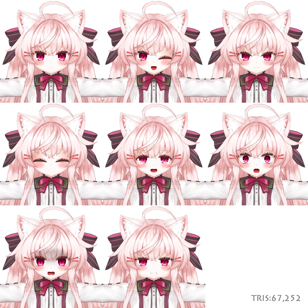 オリジナル3Dモデル(Peko)