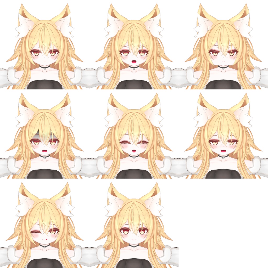 オリジナル3Dモデル(Rena)