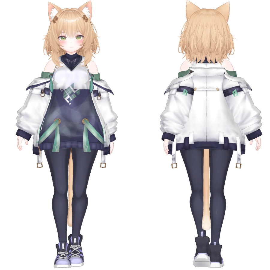 オリジナル3Dモデル(Yuu)