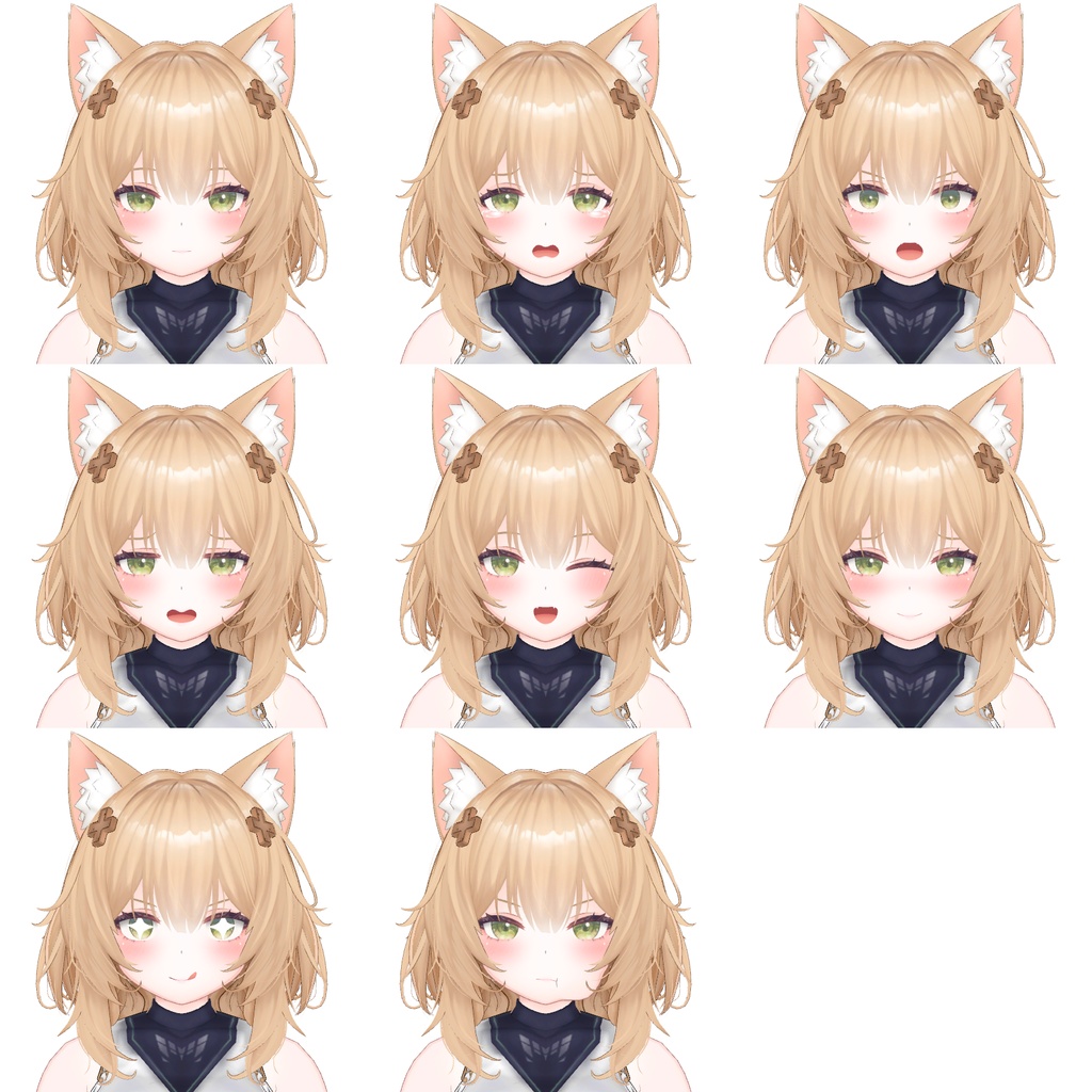 オリジナル3Dモデル(Yuu)