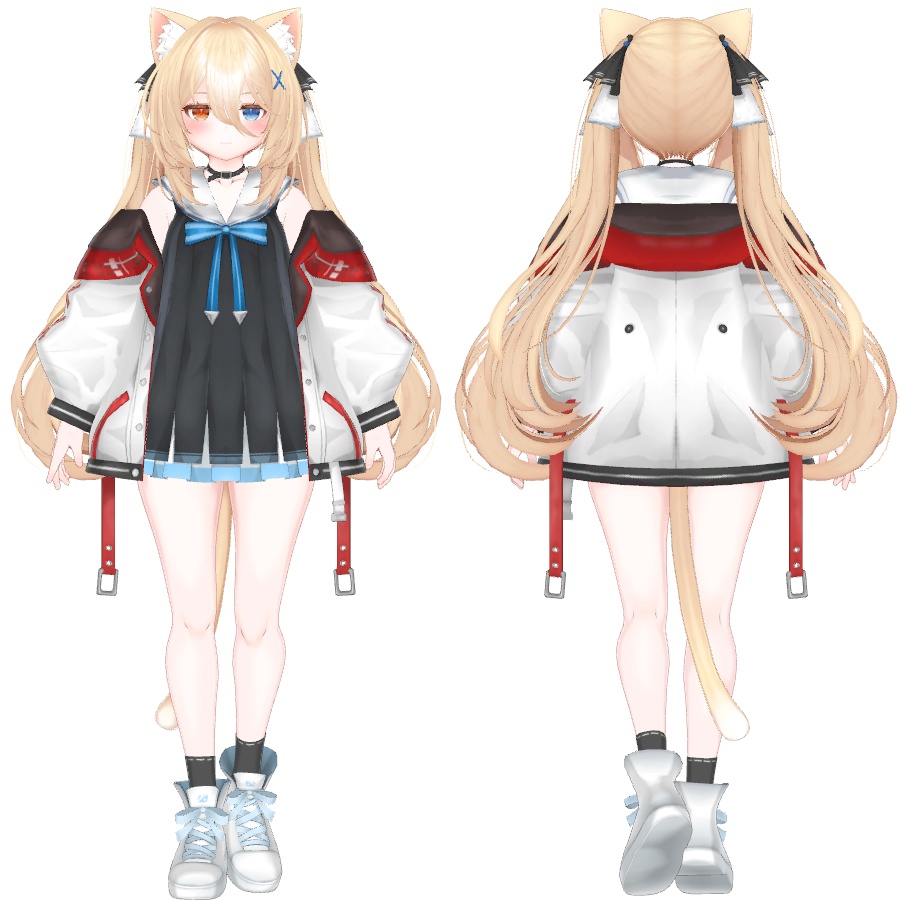 オリジナル3Dモデル(Mari)