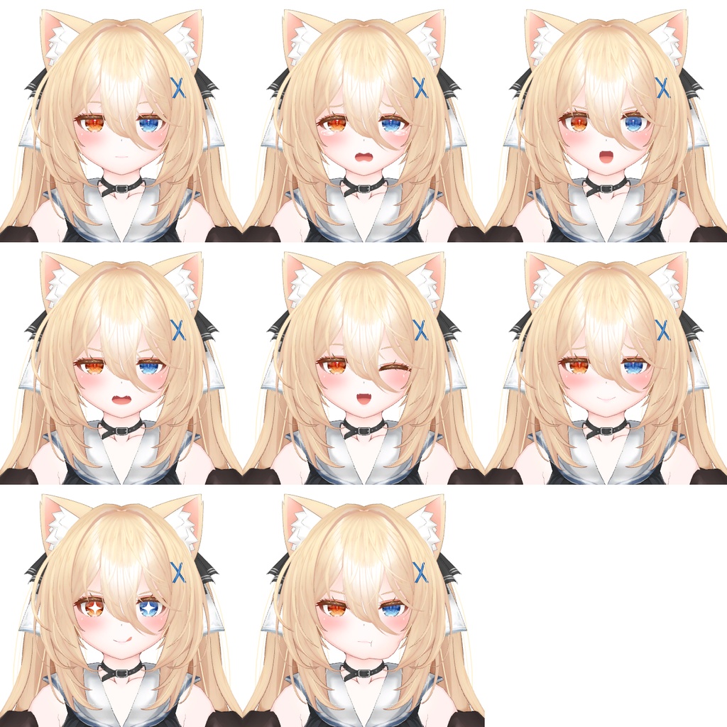 オリジナル3Dモデル(Mari)