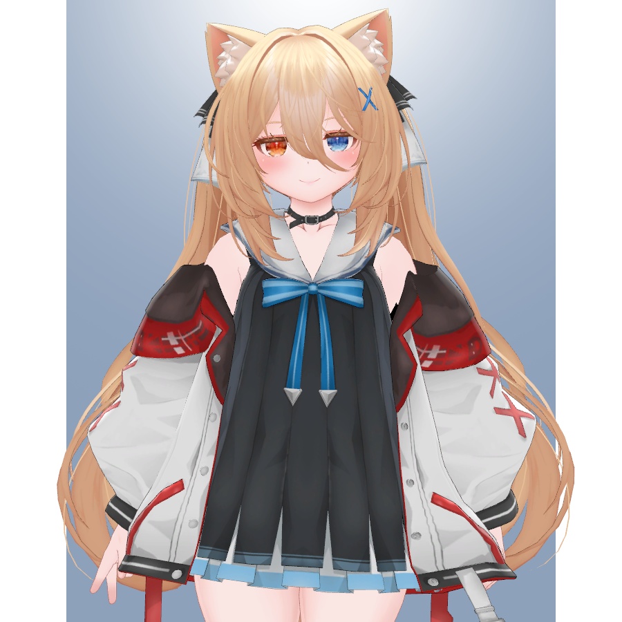 オリジナル3Dモデル(Mari)