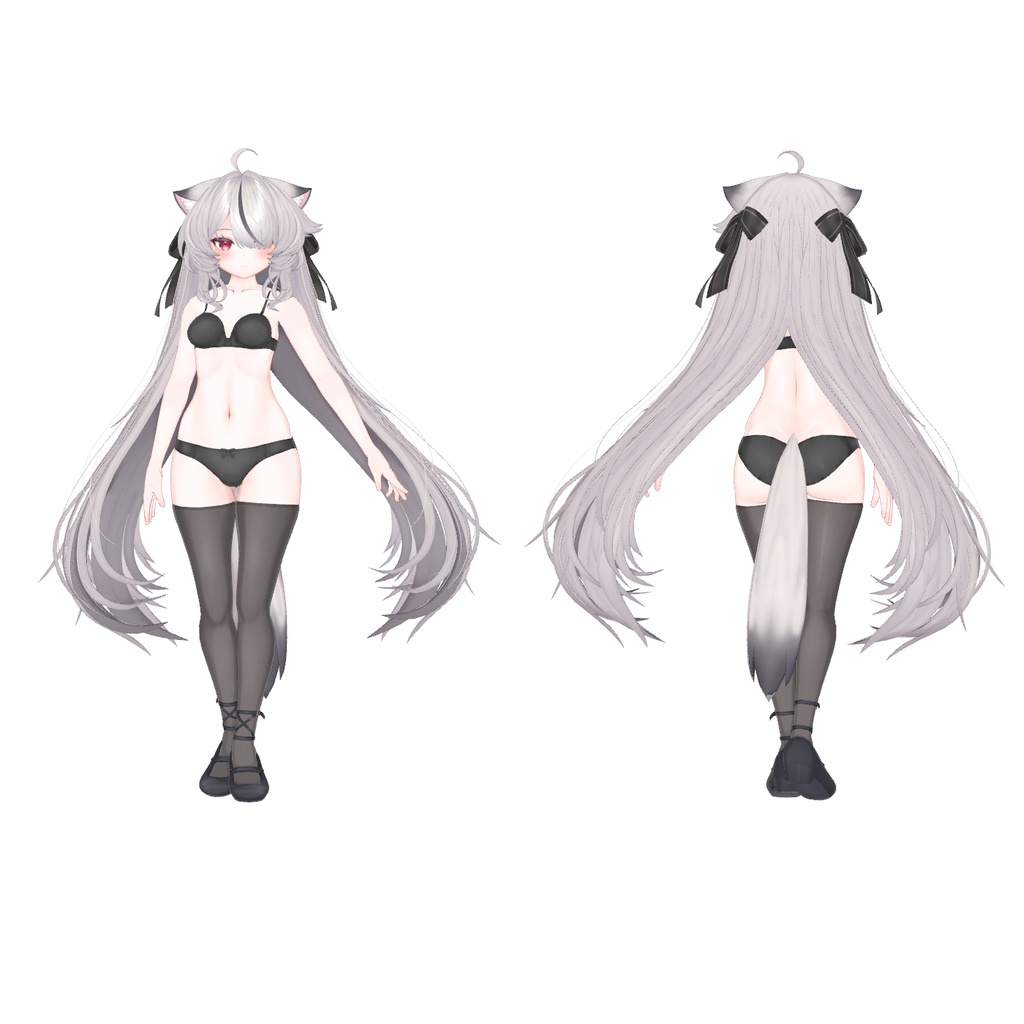 オリジナル3Dモデル(Rina)