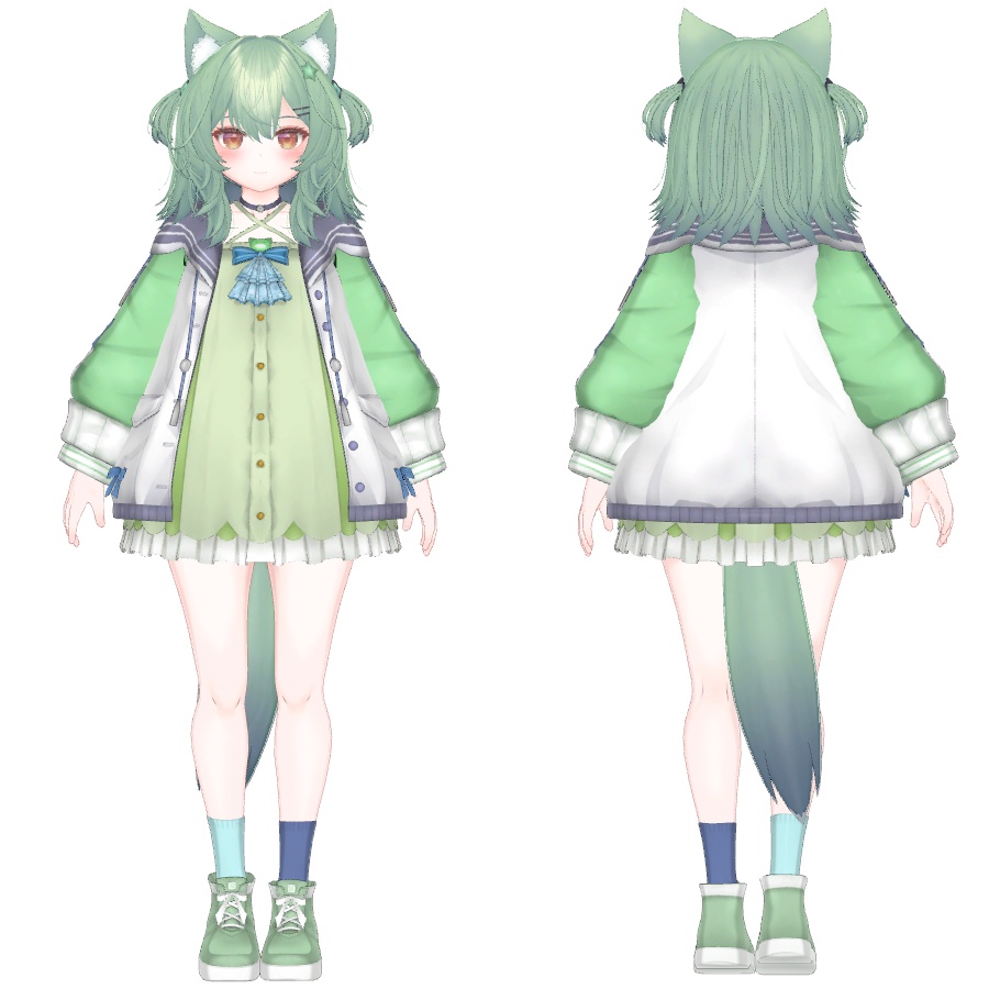 オリジナル3Dモデル(Tomo)