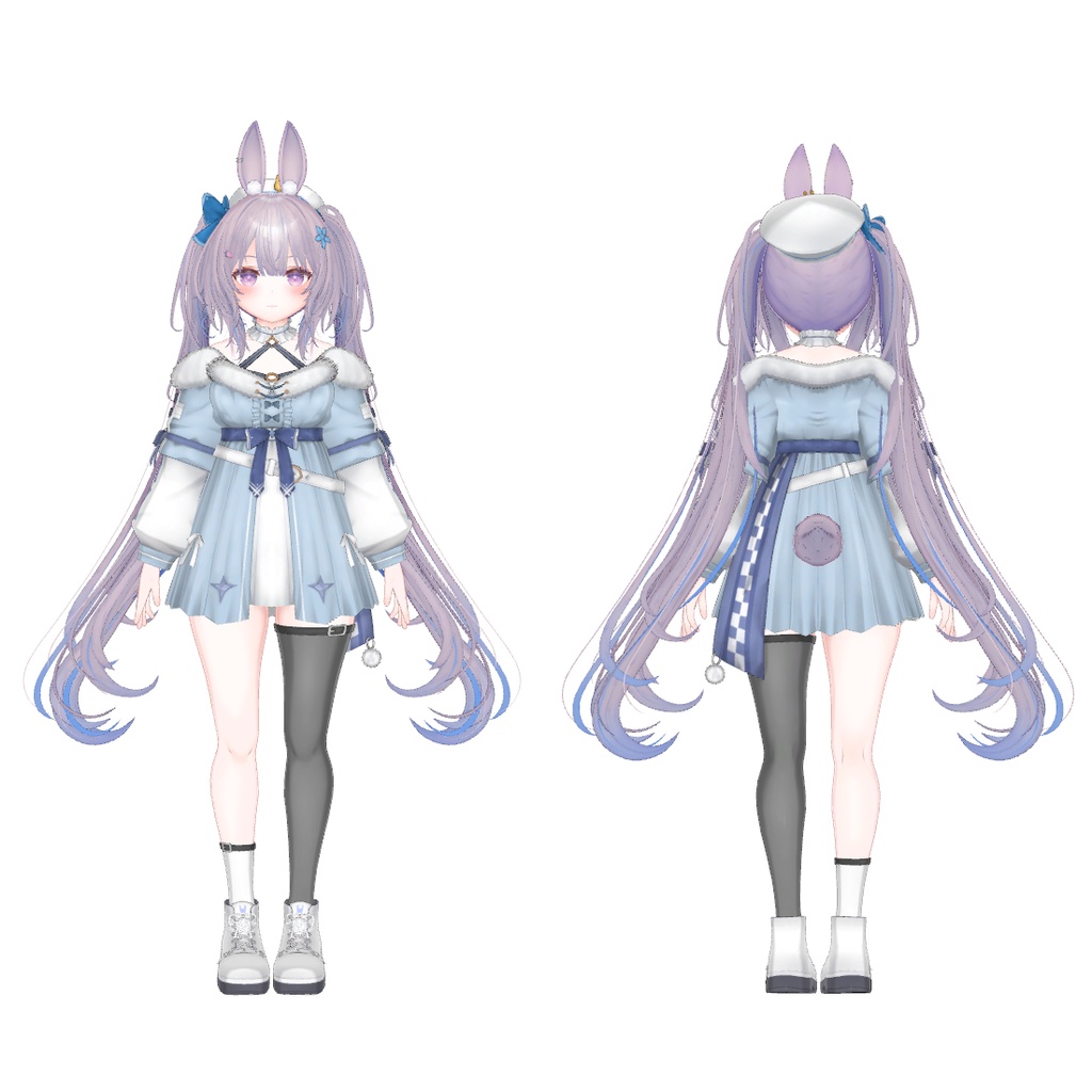 オリジナル3Dモデル(Hana)