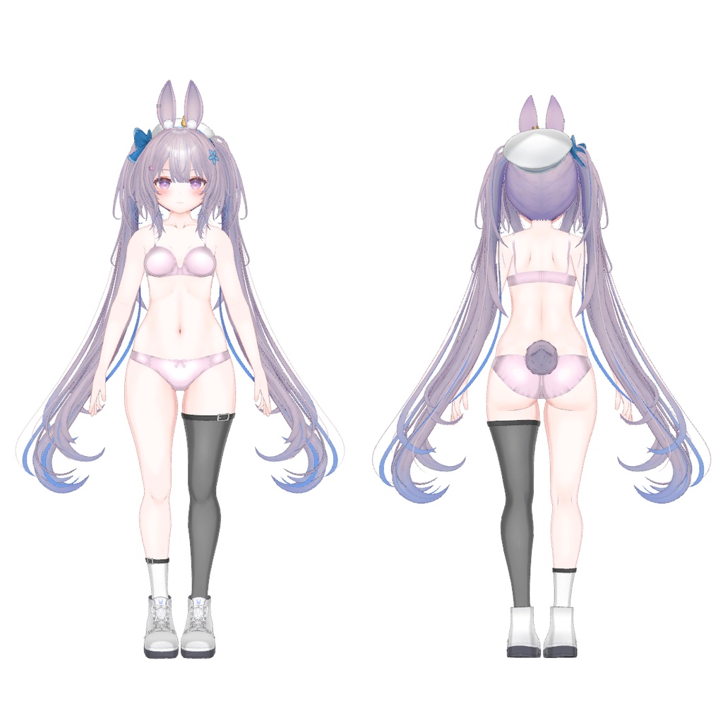 オリジナル3Dモデル(Hana)