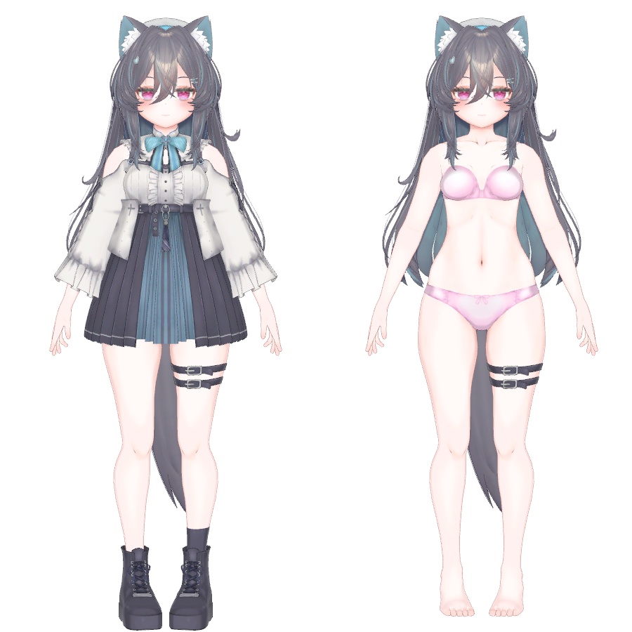 オリジナル3Dモデル(Aki)