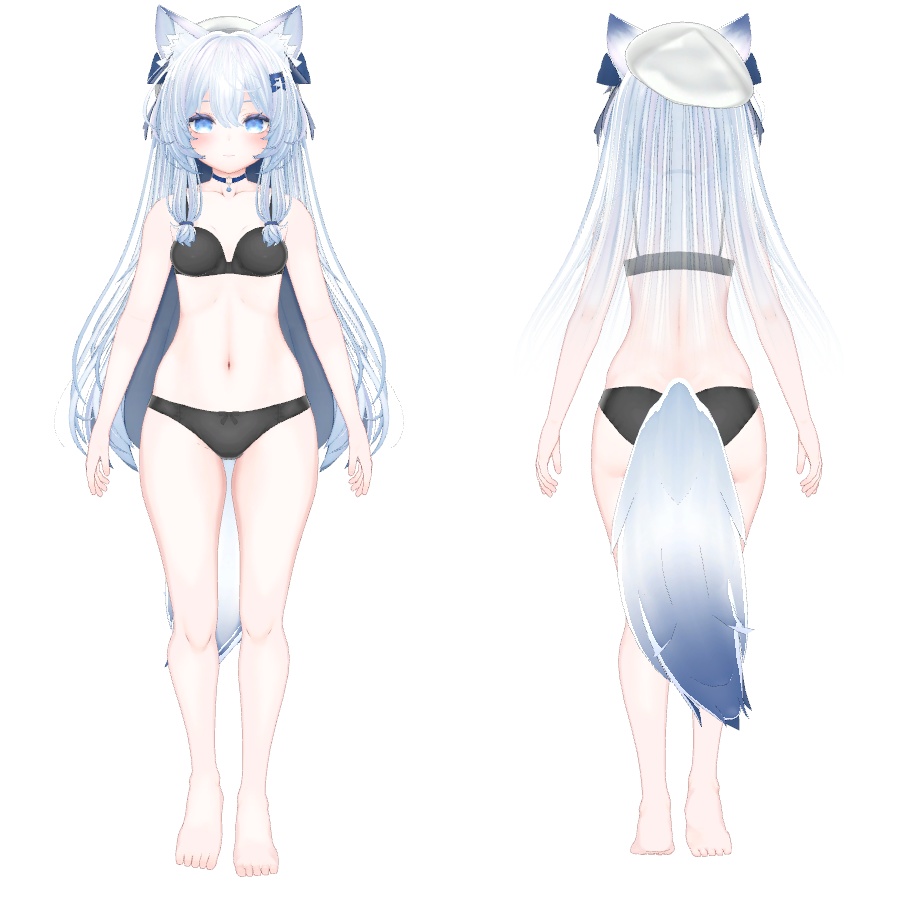 オリジナル3Dモデル(Luna)