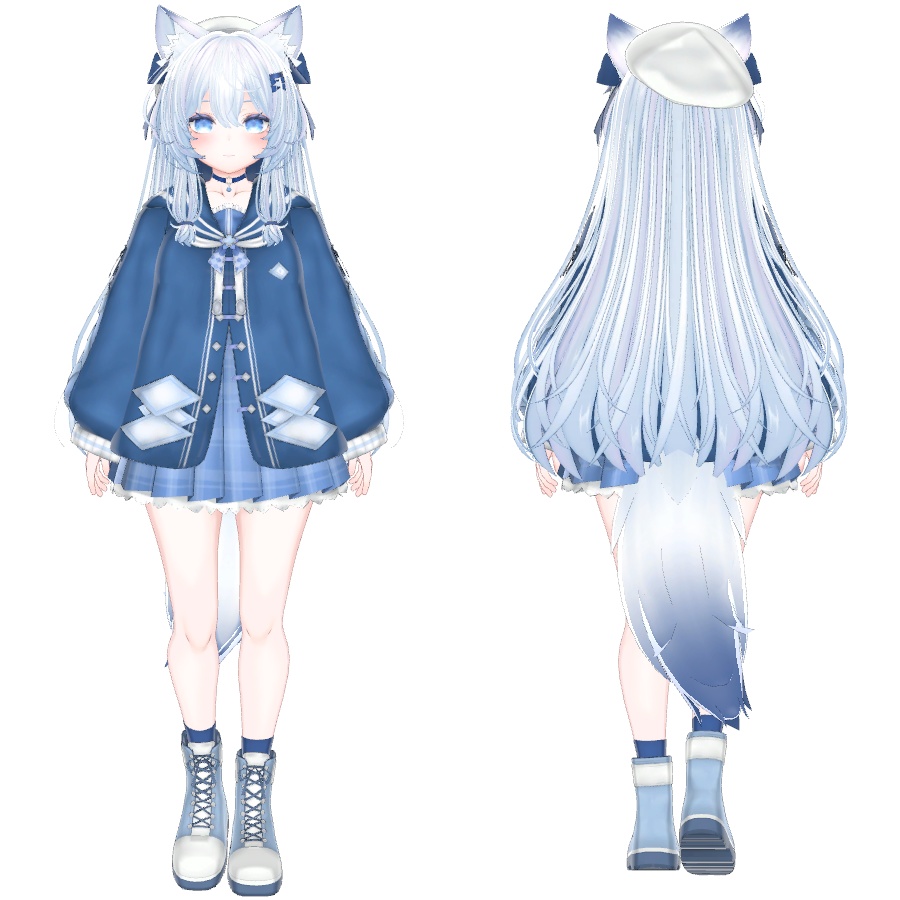 オリジナル3Dモデル(Luna)