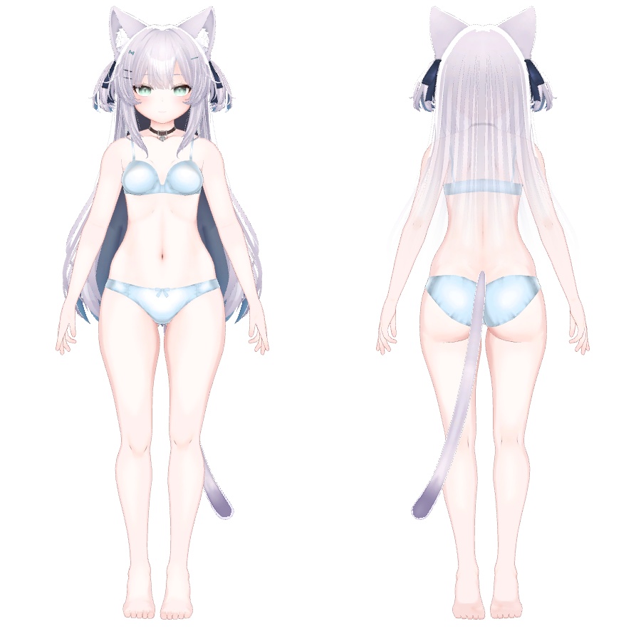 オリジナル3Dモデル(Mayu)