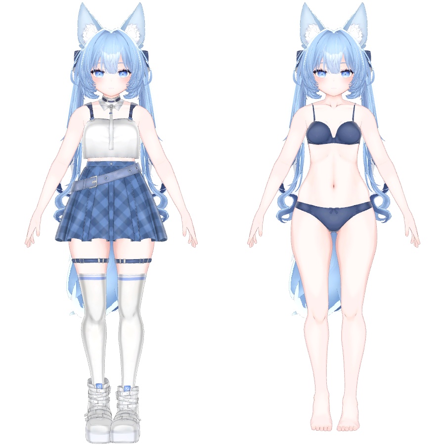 オリジナル3Dモデル(Suzu)