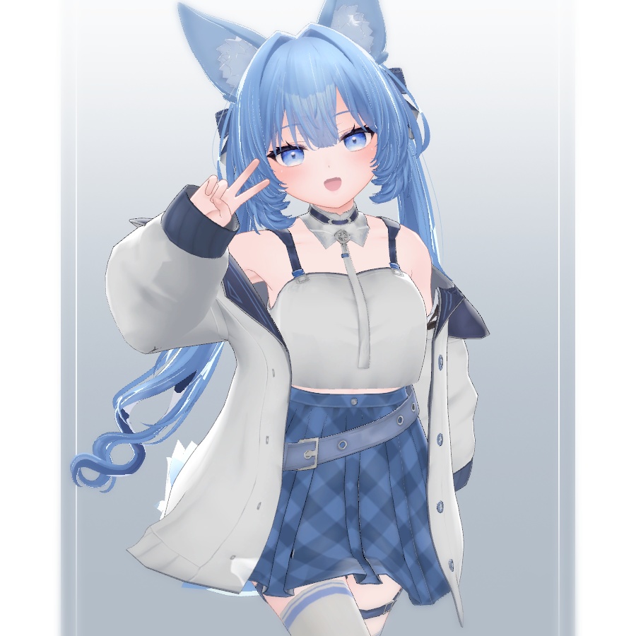 オリジナル3Dモデル(Suzu)