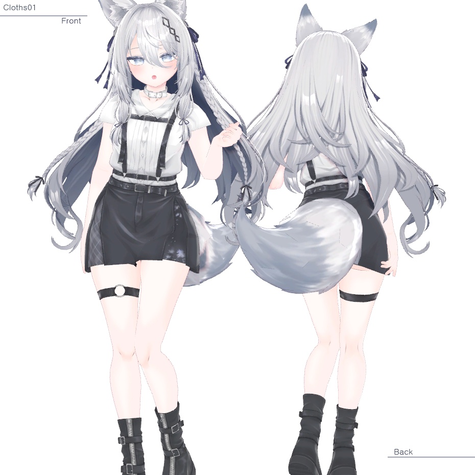 オリジナル3Dモデル(Suzune)