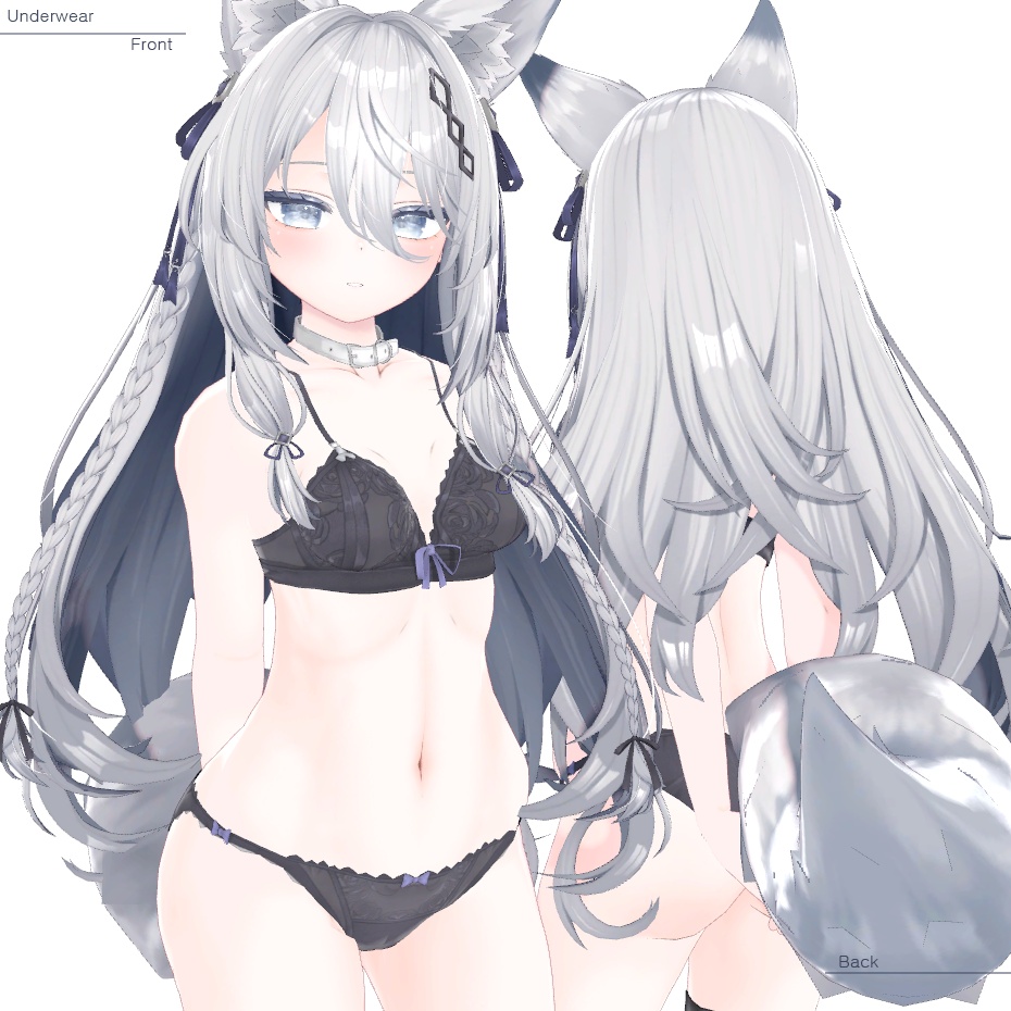 オリジナル3Dモデル(Suzune)
