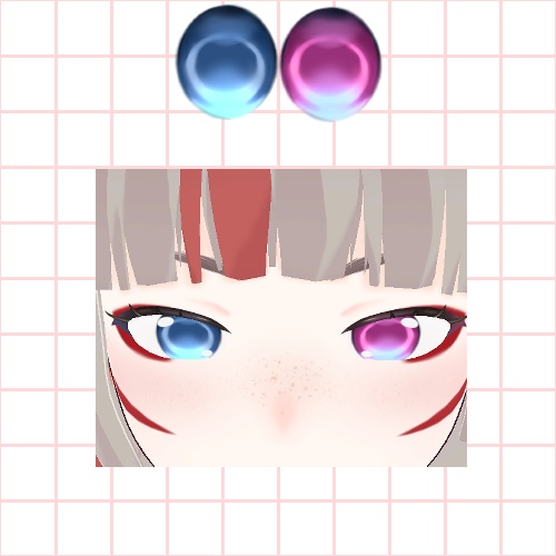 Vroid Eye Textures
