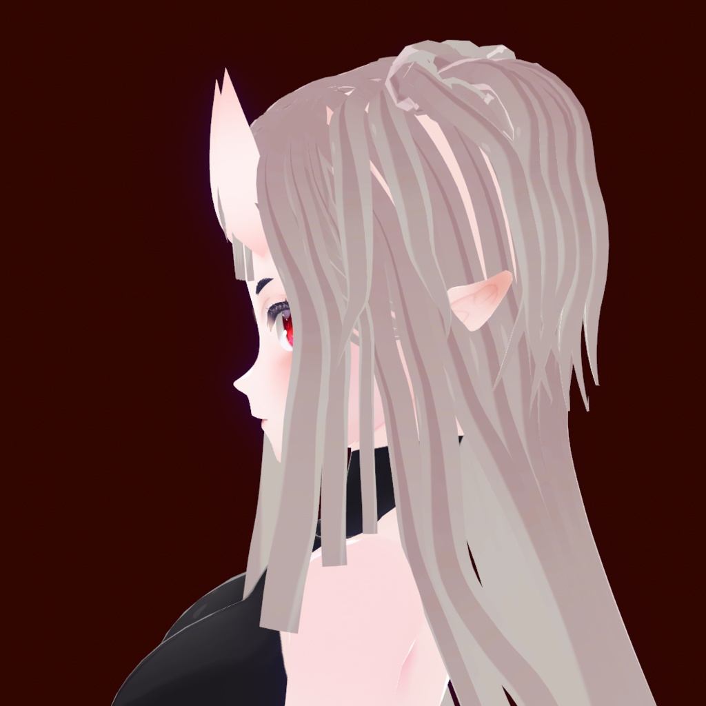 Vroid Oni Horns Preset (Hair Preset)