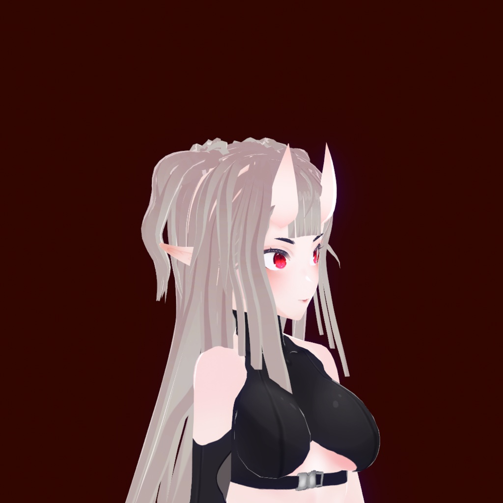 Vroid Oni Horns Preset (Hair Preset)
