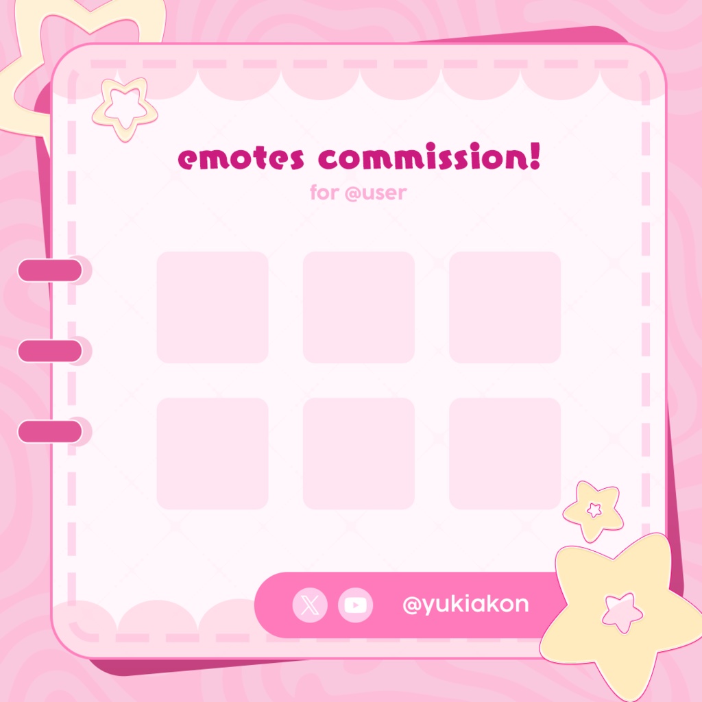 Emotes Showcase Template - Fully Customizable
