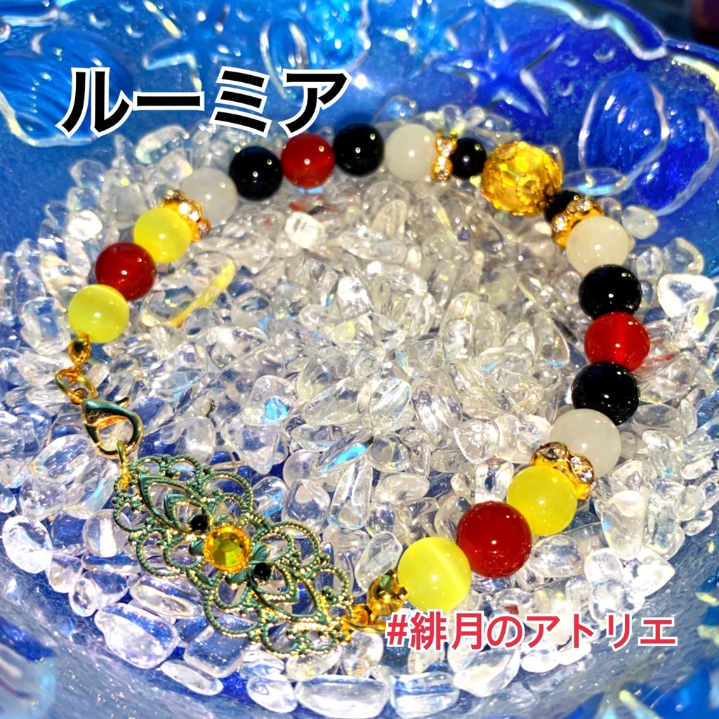 【東方Project】パワーストーンブレスレット【ハンドメイド】…霊夢&魔理沙~東方萃夢想