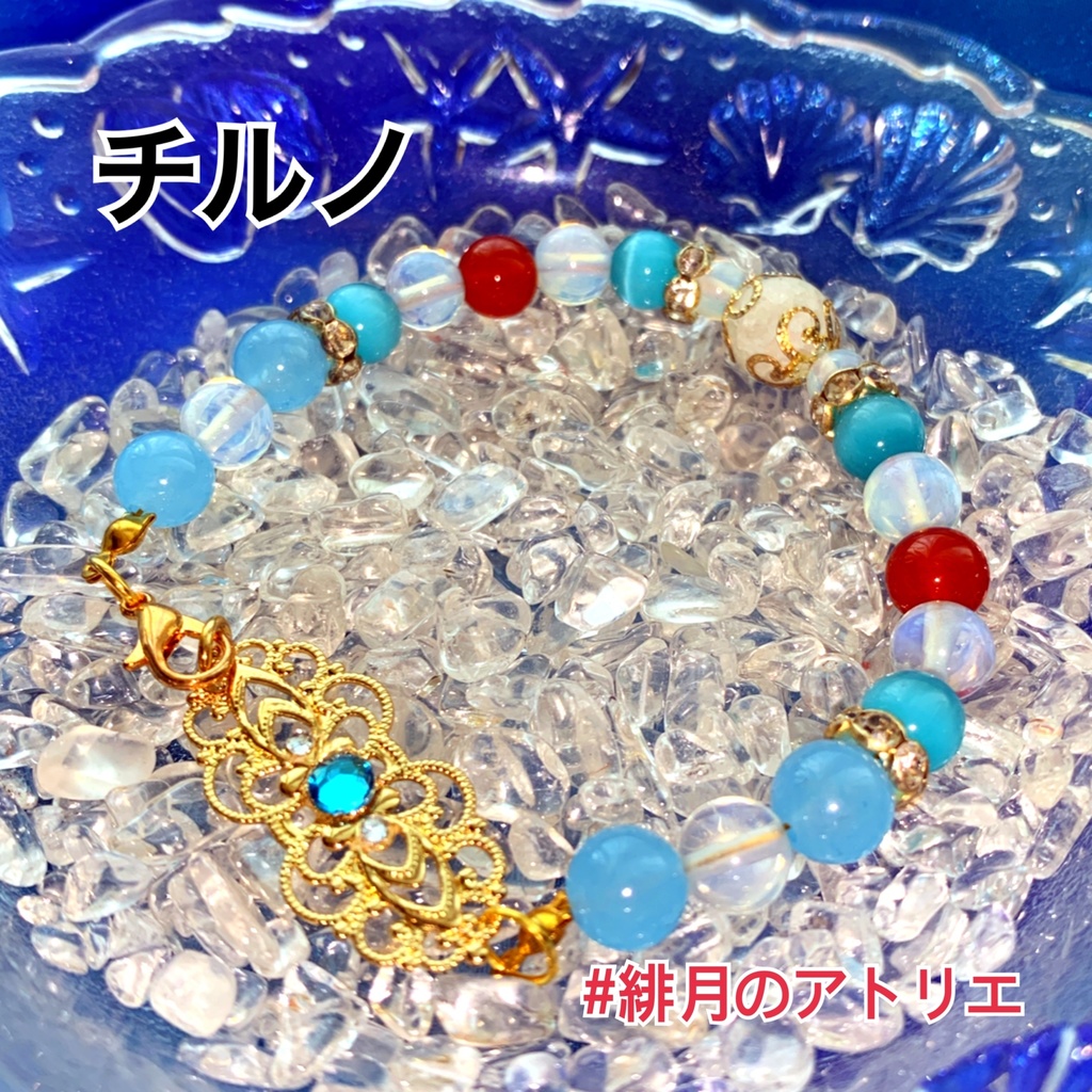 【東方Project】パワーストーンブレスレット【ハンドメイド】…霊夢&魔理沙~東方萃夢想